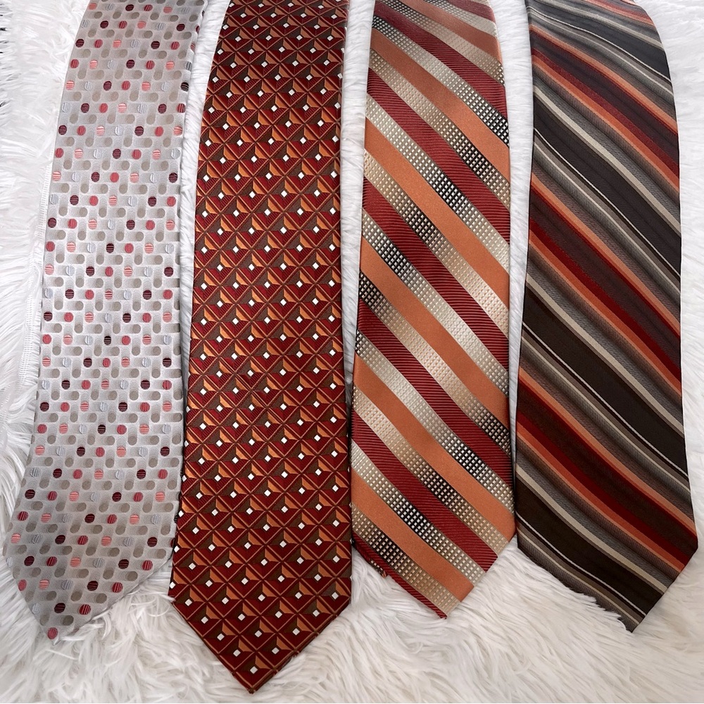 Bundle of 4 mens ties